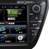 【帝派 双核安卓车载导航 铃木奥拓天语SX4锋驭 8英寸电容屏 WIFI